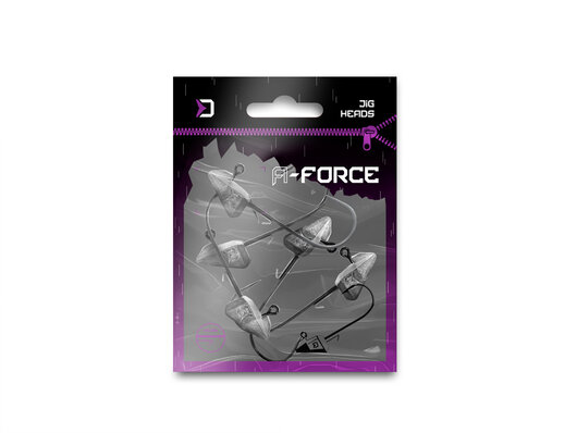 Tête plombée standup accroche leurre delphin a-force / 5 pcs - 101004947_2
