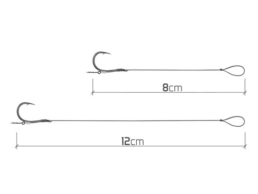 Feedrový nadväzec delphin braided sting / 10ks - 101005829_2