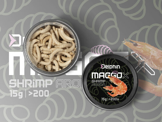 Appât artificiel delphin maggox pop up / crevette - 101005772_1