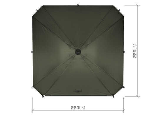 Parapluie de pêche avec auvent delphin dualix stabil - 101005903_92