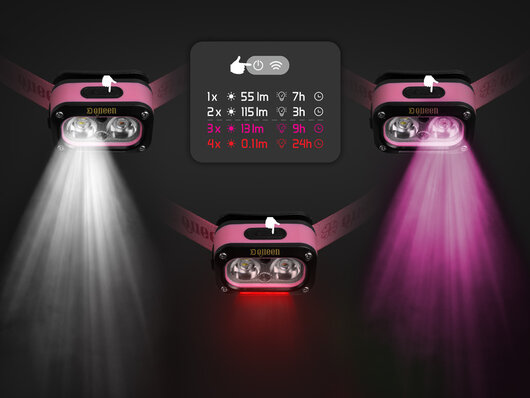 Čelová lampa delphin queen - 101006459_4