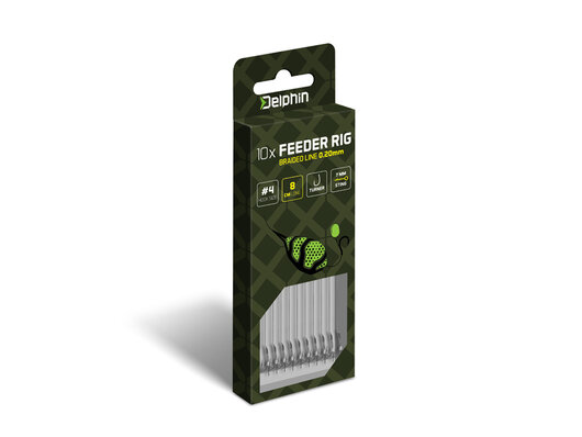 Feedrový nadväzec delphin braided sting / 10ks - 101005835_4