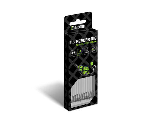 Feedrový nadväzec delphin fluoro sting / 10ks - 101005847_4
