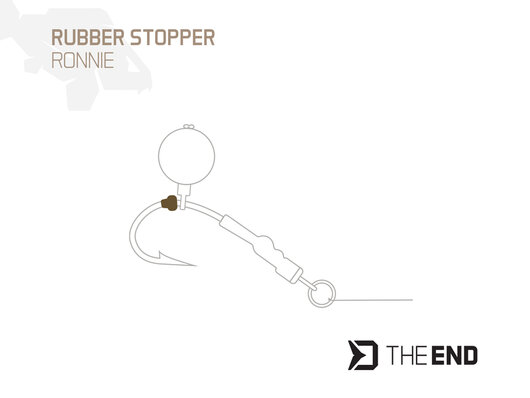 Gumený stoper delphin theend ronnie / 20ks - 101005861_1