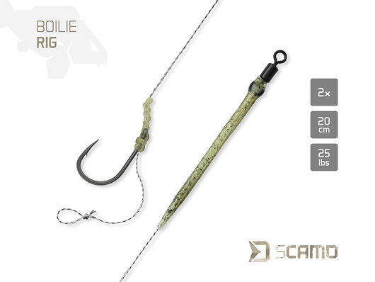 Bas de ligne delphin scamo boilie rig / 2 pcs - 101006626_1