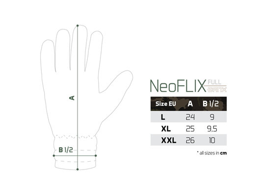 Neoprénové rukavice s výstelkou delphin neoflix banx - 101006405_4