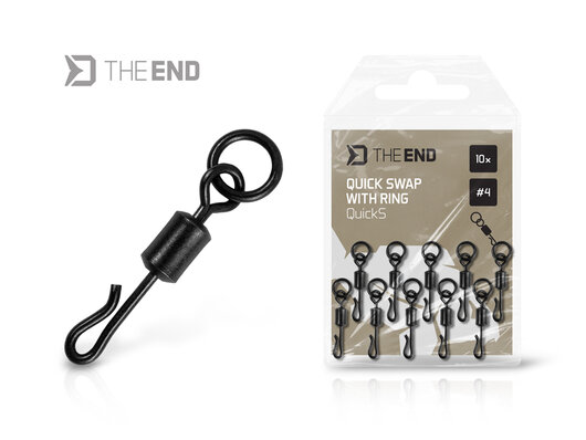 Rýchloup. obratlík s krúžkom delphin theend quicks / 10ks - 101005873