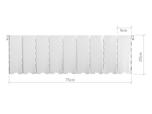 Pare-vent pour un réchaud à gaz delphin windwall - 101006076_4