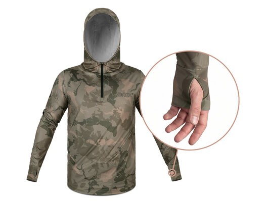 Sweatshirt avec une capuche delphin uv armor 50+ banx - 101006357_2