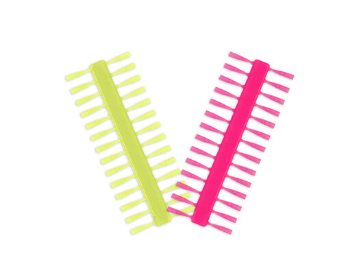 Nekonečná zarážka Delphin Q-STOP / žltá +ružová