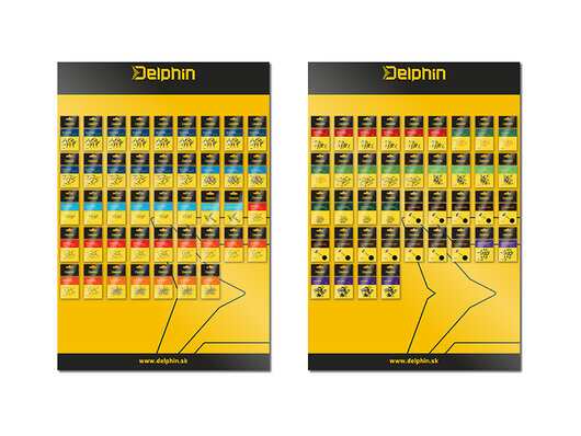Sada obratlíkov a karabíniek Delphin 2.0