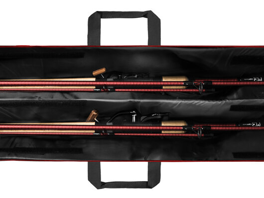 Dvojkomorové feedrové puzdro Delphin ATOMA Plus│125cm / 330-3d