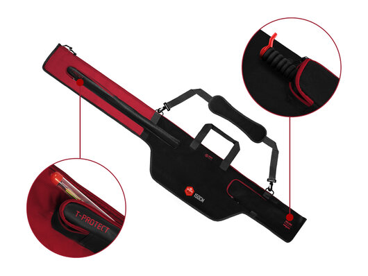 Dvojkomorové feedrové puzdro Delphin ATOMA Plus│125cm / 330-3d