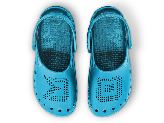 Šľapky Delphin OCTO / azúrovo modré