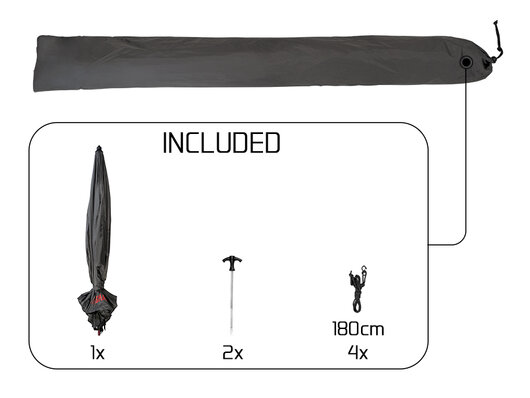 Dáždnik Delphin ATOMA RaceSHAD