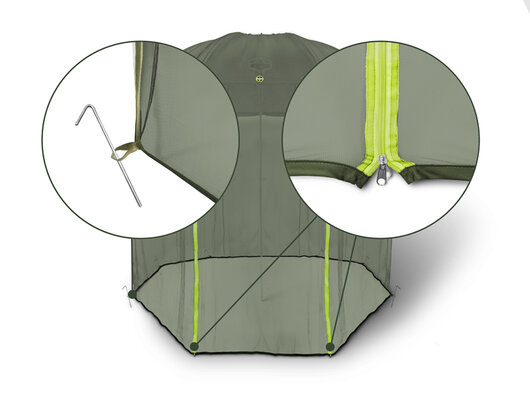 Moskytiéra na dáždnik Delphin AntiFLY