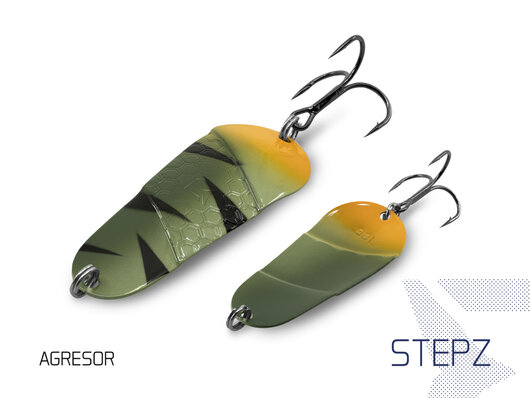 Plandavka Delphin STEPZ StripSCALE | 10g RedEND Hook #2