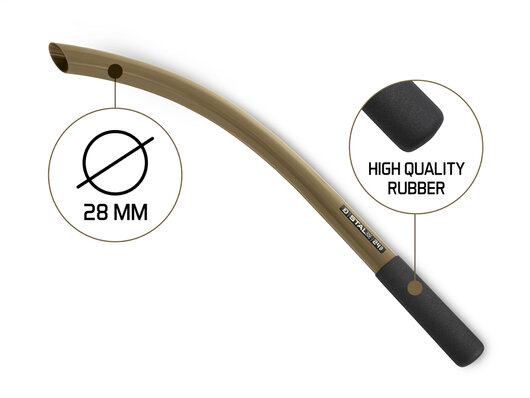 Vrhacia tyč Delphin STALX | 24mm 55cm