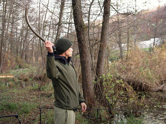 Vrhacia tyč Delphin STALX | 24mm 55cm