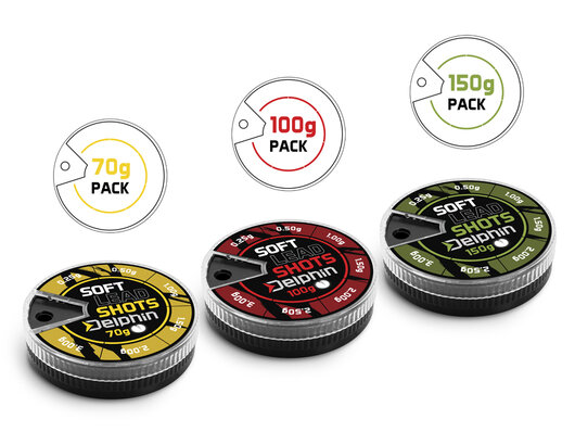 Vyvažovacie olovká Delphin SOFT (žltá krabička)