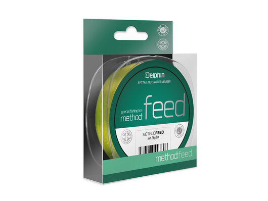 Delphin Method FEED žltá | 0,14mm 1,8kg 150m