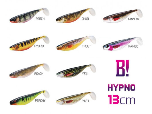 Umelá nástraha BOMB! HYPNO / 2ks | 13cm/3D PERCH