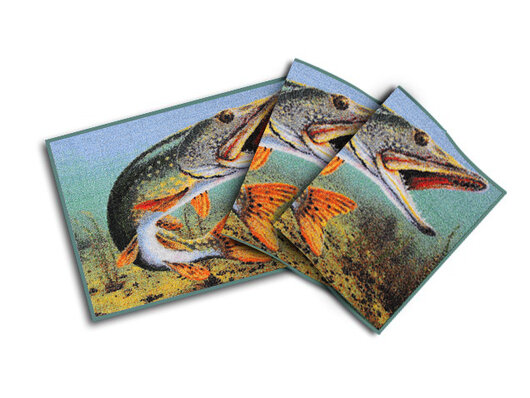 Rohož 3D šťuka | 60x40cm