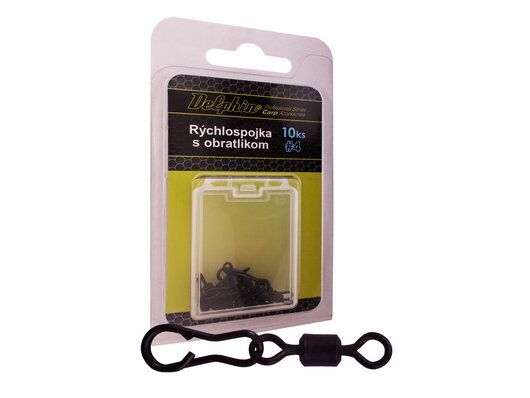 Rýchlospojka s obratlíkom / 10ks