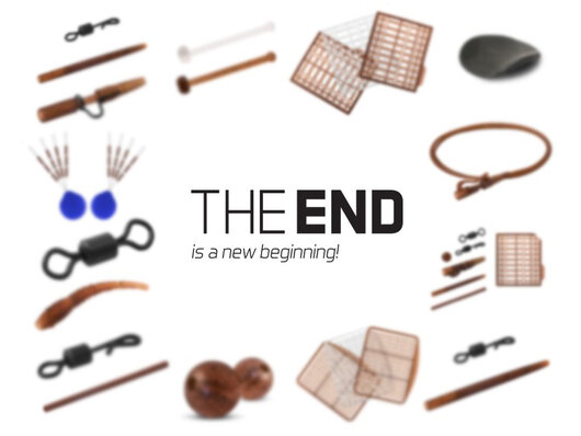 Sada kaprárskych doplnkov THE END / 120ks