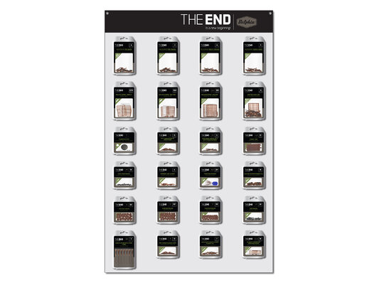 Sada kaprárskych doplnkov THE END / 120ks