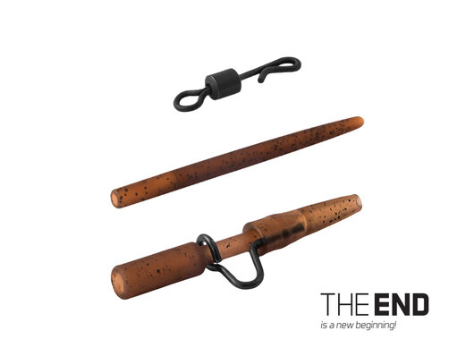 Montáž THE END na olovo heavy-quick / 4ks