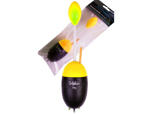 Sumcový plavák (žltá-čierna)