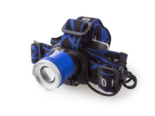 Čelová lampa Delphin LUMINA