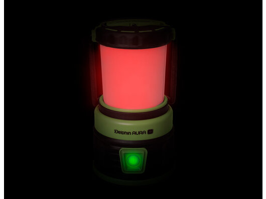 Kempingová lampa Delphin AURA