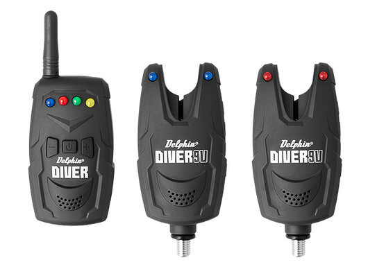 Sada signalizátorov Delphin DIVER 9V | 2+1