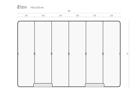 Obojstranná krabica Delphin A-04