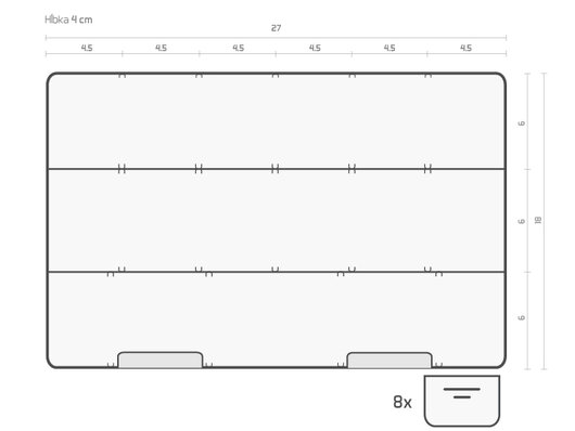 Krabica Delphin B-04