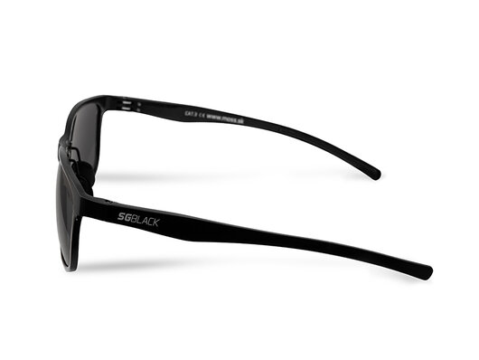 Polarizačné okuliare Delphin SG BLACK čierne sklá