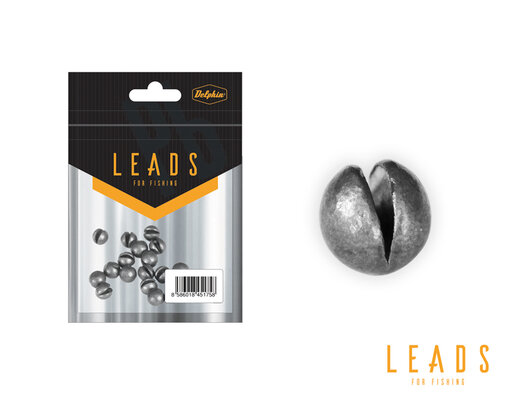 Delphin LEADS Rezané bročky / 20ks | 0,5g