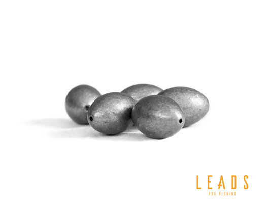 Delphin LEADS Oliva s otvorom / 5ks