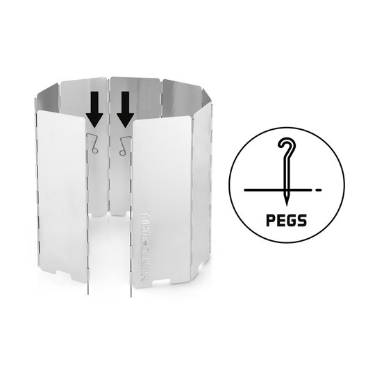 Pare-vent pour un réchaud à gaz delphin windwall - 101006076_1