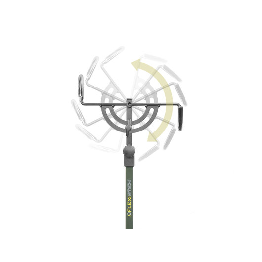 Teleskopický držiak na prút Delphin FlexiSTICK