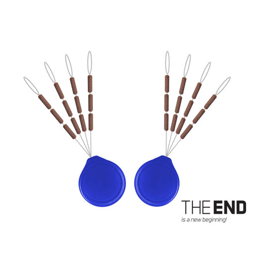Wolfrámový stoper THE END / 24ks | 2x7mm / G-ROUND
