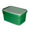 Hranaté vedro s vrchnákom Delphin CLASSA / zelené