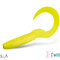 Umelá nástraha Delphin TwistaX Eeltail UVs / 5ks | 15cm/GREENCH