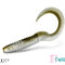 Umelá nástraha Delphin TwistaX Eeltail UVs / 5ks | 6cm/GREENCH