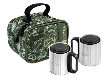 Tazze, bottiglie e termos