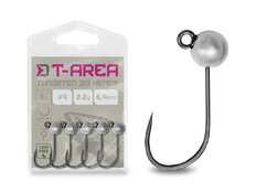 Jig in tungsteno Delphin T-AREA BL / 5 pz | argento