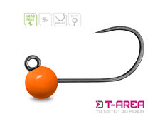 Jig in tungsteno Delphin T-AREA BL / 5 pz | arancione fluo