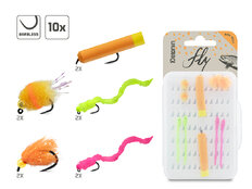 Set di mosche artificiali Delphin FLY / 10 pz | Bung trout